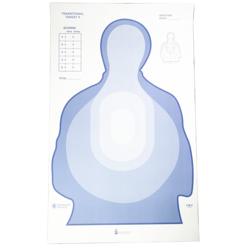Action Target LTR-II BLUE-100 Treasury Transitional 24.5x40 In 100-Pack