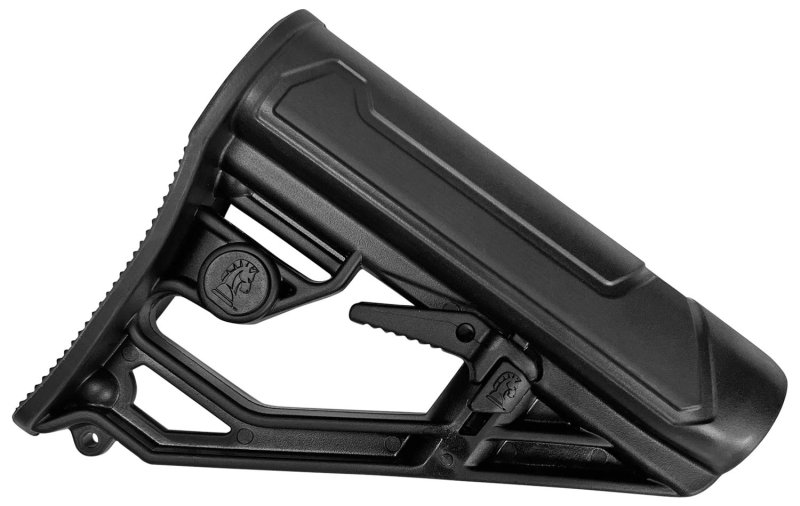 Adaptive Tactical AT02013 EX Performance Adjustable AR-15 Stock, Black