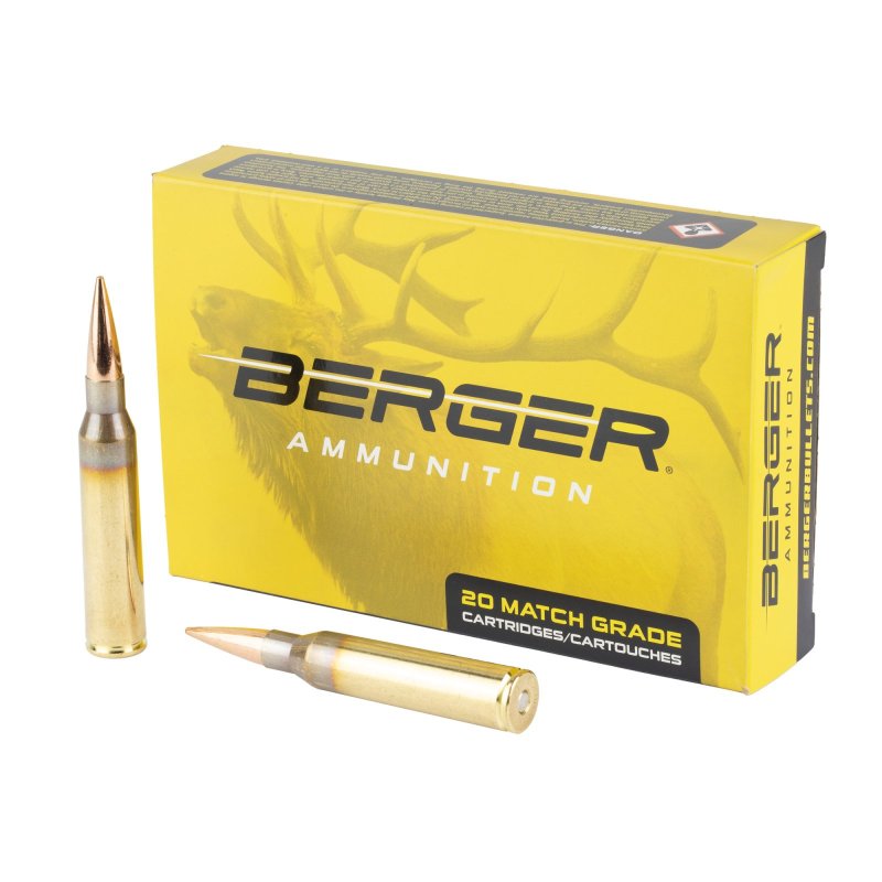 Berger Bullets Elite Hunter .338 Lapua 300gr BoatTail 20rd