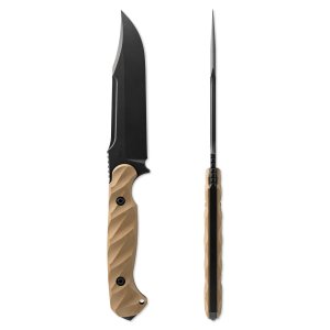 Toor Knives Valor-OmahaTan Valor Fixed Blade Knife, Omaha Tan