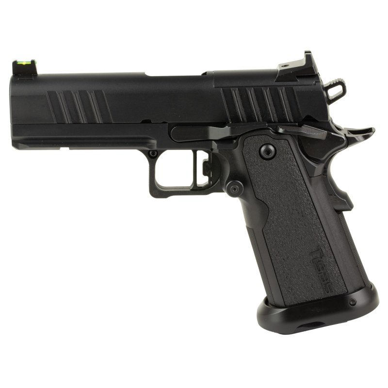 Tisas 1911 Carry DS FF 9mm 4.25 In Black QPQ Optics Ready 18+1