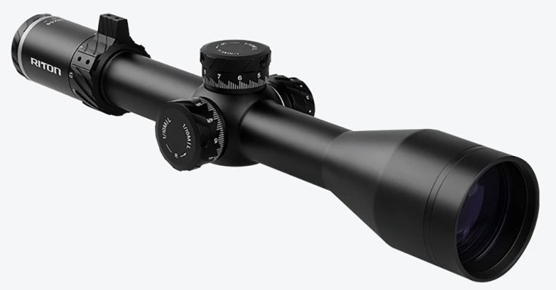 Riton Optics 5C428LFI23 Conquer 4-28x56 FFP Scope, 34mm Tube, Illuminated Reticle