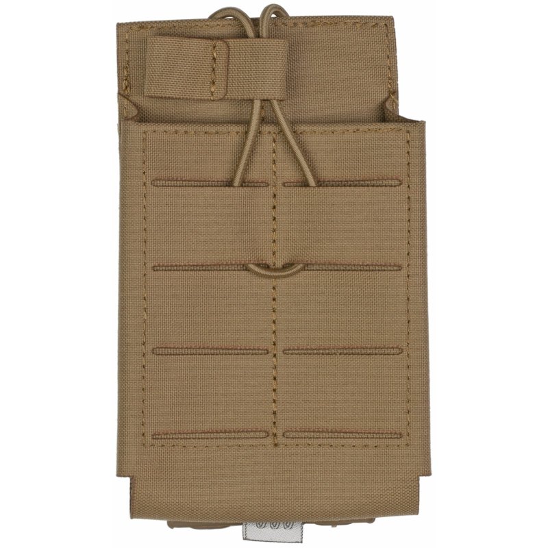 Grey Ghost Gear 1053-14 Single 7.62 Mag Panel Coyote Brown MOLLE Pouch