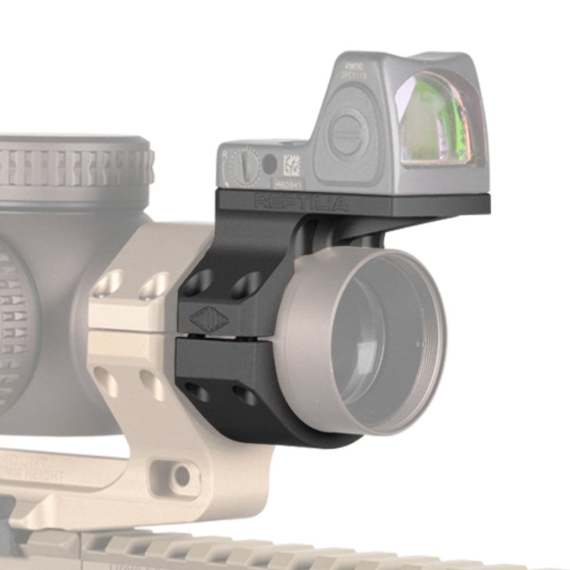 Reptilia 100-019 ROF-SAR Mount, 34mm, Anodized Black, Trijicon RMR/SRO