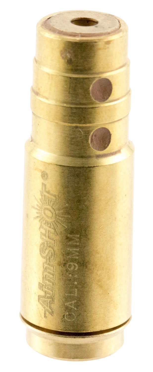 AimShot BS9MM Modular Laser Boresighter 9mm Luger Brass Chamber