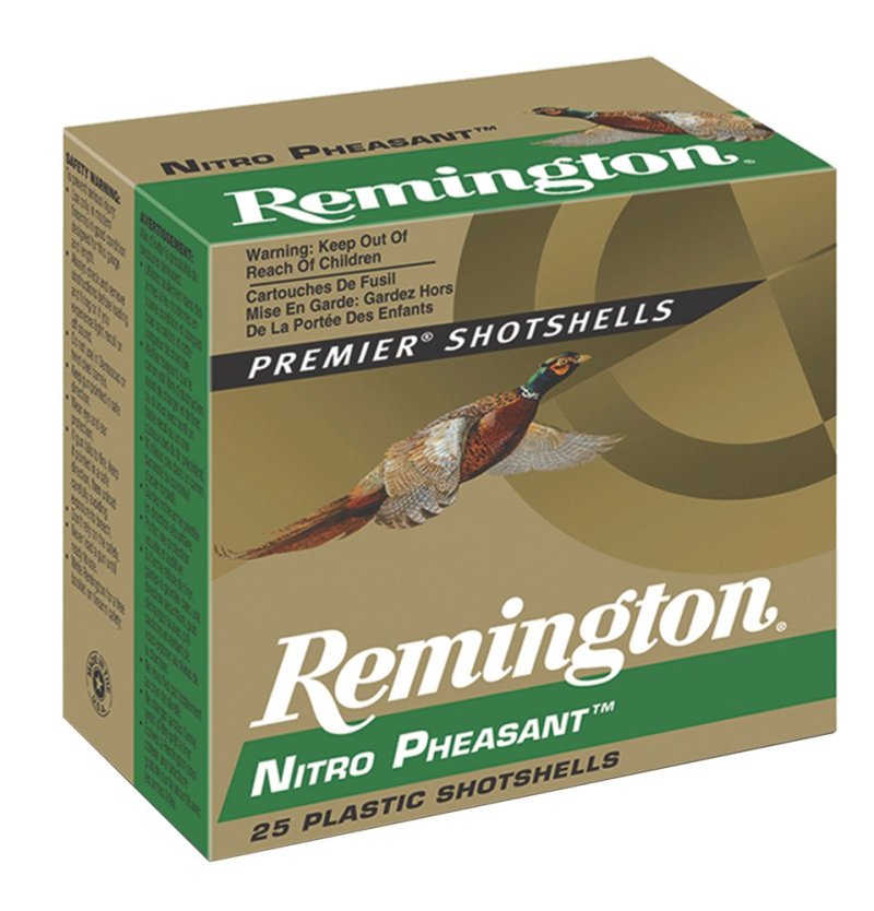 Remington Nitro Pheasant 12 Gauge 2.75 in 1 3/8 oz 6 Shot 25 Rounds