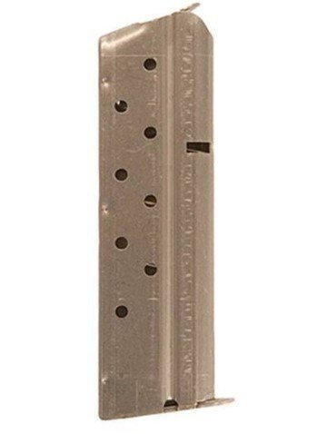 Colt 1911 Government Commander Magazine 9mm Luger 9 Rounds Stainless Steel