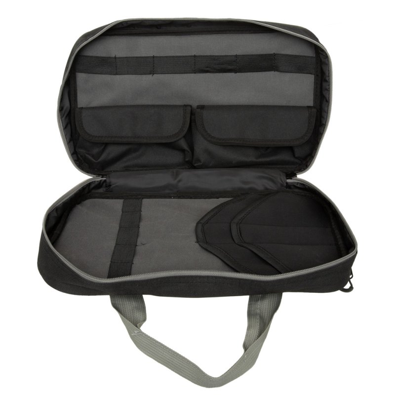 October Mountain 811314027320 Tech Tool Bag Black, 600D, Neoprene Sleeves