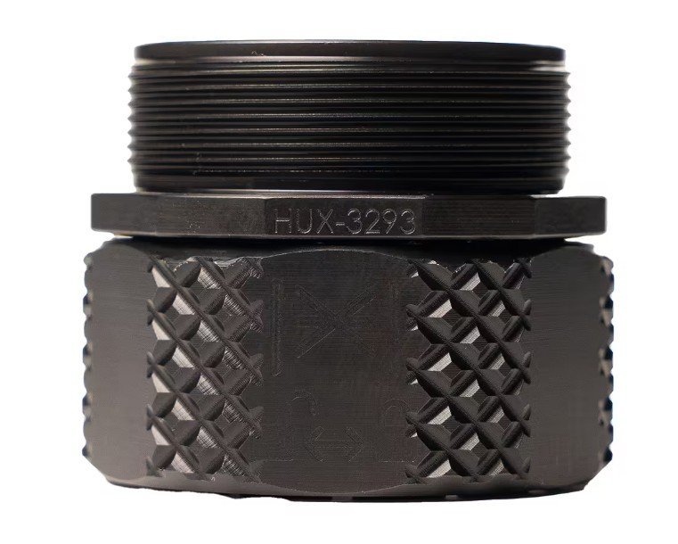 Huxwrx 3486 HUB-QD Adapter 2.0 5.56mm-7.62mm Fits 1.375x24TPI Black