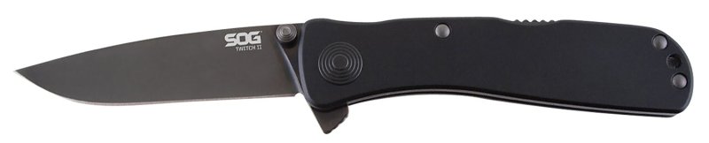 SOG Twitch II TWI12-CP Black 2.65 In Assisted Folding Knife