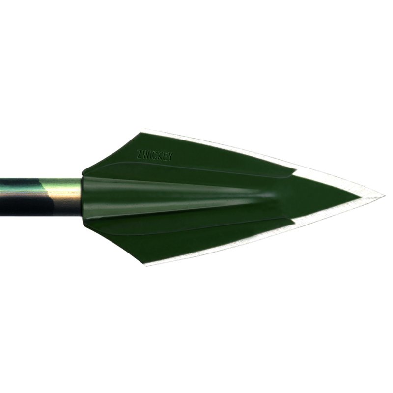 Zwickey B112 Eskimo Broadheads 2 Blade 125gr 3pk High-Carbon Steel