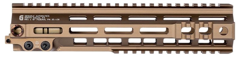 Geissele Super Modular DDC MK4 10 In M-LOK Free-Float Rail