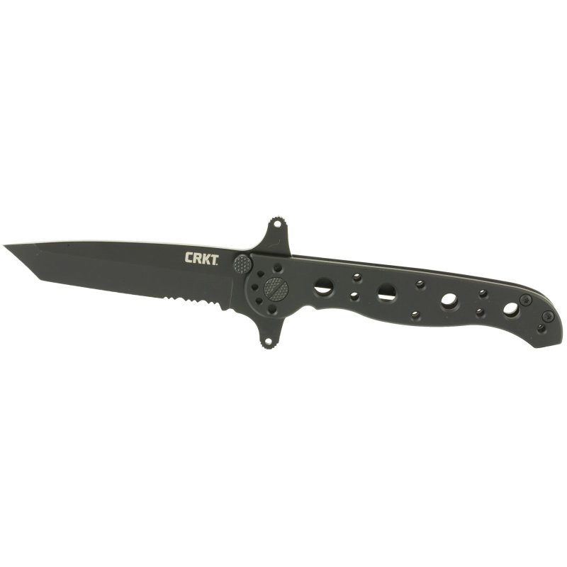 Columbia River Knife & Tool M16-10KSF 3In Black Partially Serrated