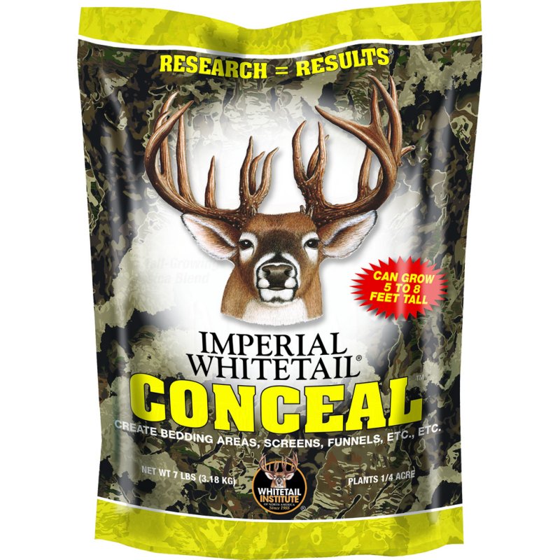 Whitetail Institute CON7 Conceal Seed 7lb 1/4 Acre Plot Screen