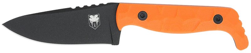 CobraTec CTKPORG KingPin EDC 4" D2 Steel Blade, Blaze Orange G10 Handle