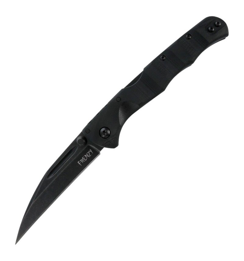 Cold Steel CS-FL-35FRN-BKBK Frenzy II Folding Knife 3.5" 3V Sheepsfoot