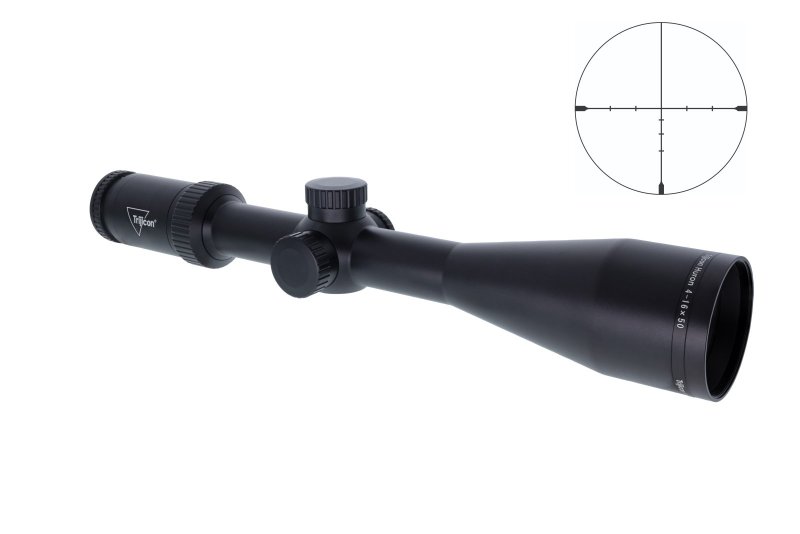 Trijicon 2700009 Huron 4-16x50mm Riflescope BDC Hunter 30mm Satin Black
