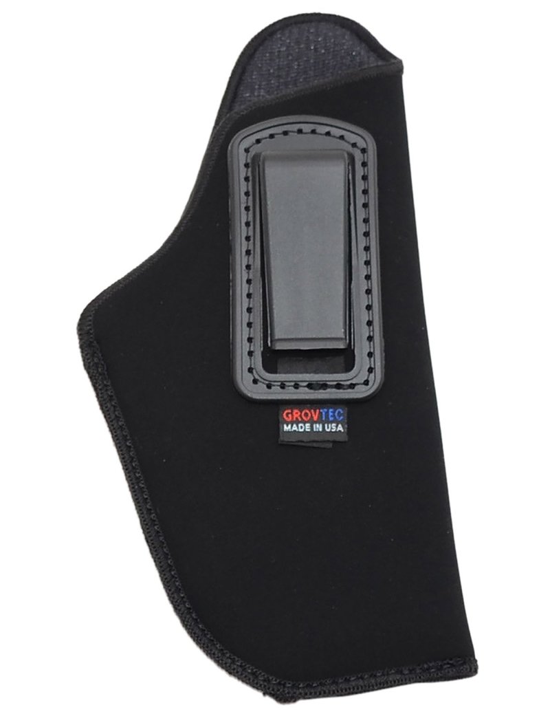 GrovTec GTHL14115R IWB Holster Black Suede Right Hand Large Semi-Auto
