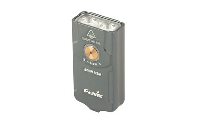 FENIX E03R V2 Flashlight White and Red LED 500 Lumens 2.07" Long Anodized