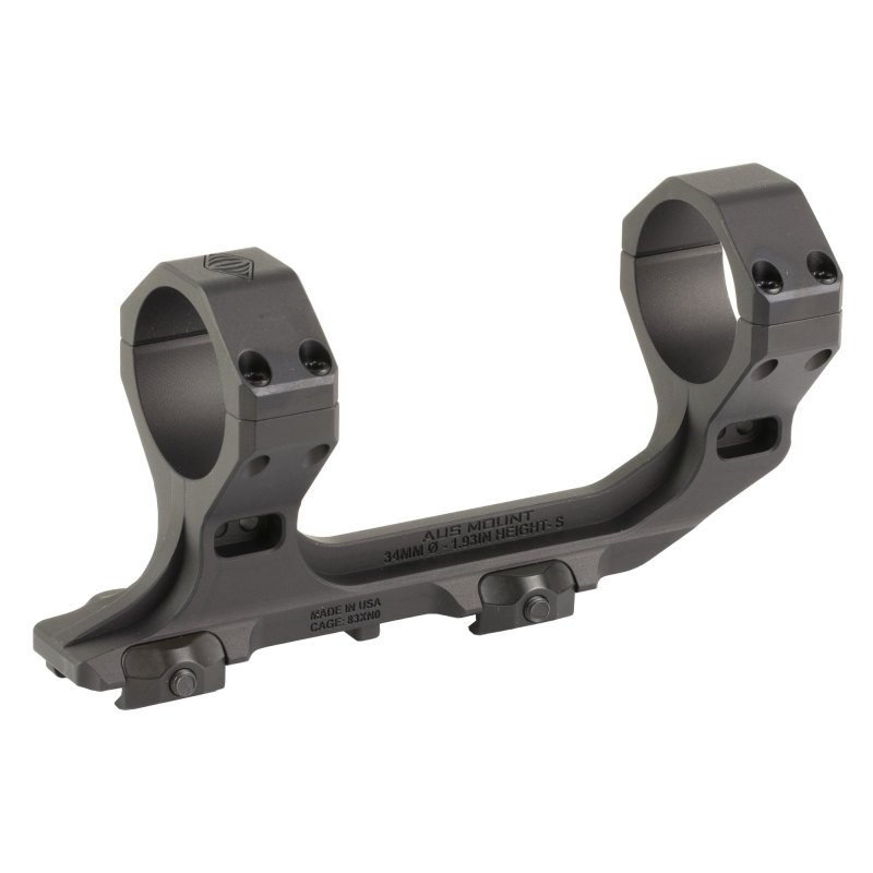 Reptilia 100-242 AUS Mount 34mm Black Anodized 1.93In Height