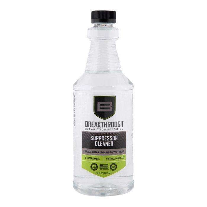 Breakthrough Clean Suppressor Cleaner 32 oz Water-Based Ammonia-Free