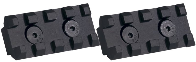 Samson 040301501 Evolution 2" Rail Kit Black Anodized Aluminum