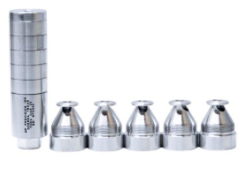 Tuna Cans 20200 .22 LR Tuna Can 22 Silencer 5 Baffle Silver