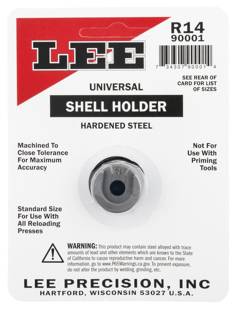 Lee Precision Universal Shell Holder #14 Size - 44-40 Winchester