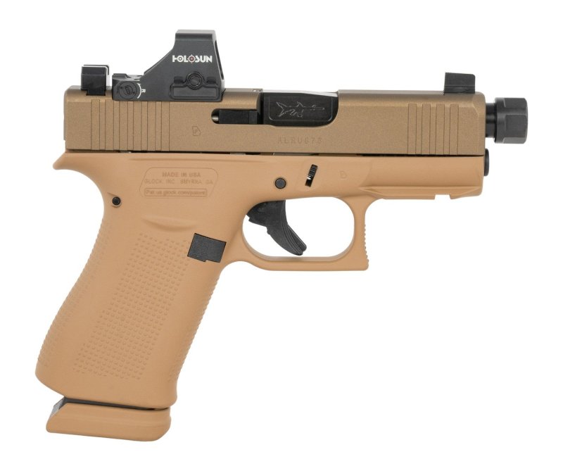 Glock G43X 9mm Luger UX4350204NR15ORNINO2