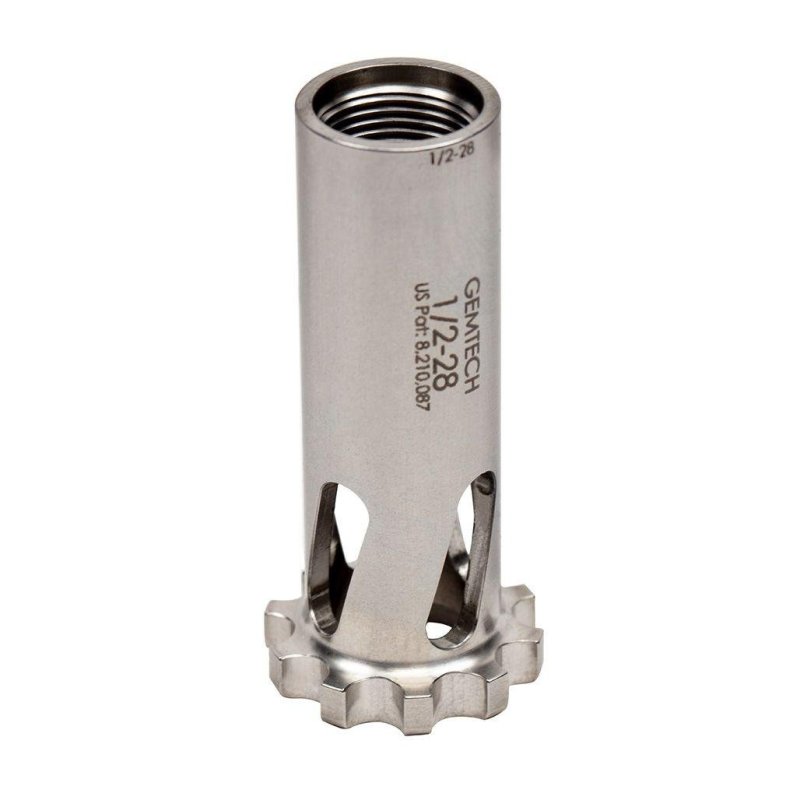 Gemtech 12169 GM-9/MM9/Tundra 1/2x28 RH 9mm Adapter