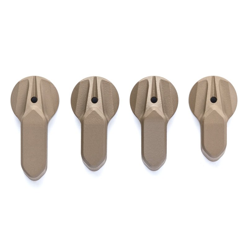 Radian R0015 Talon 45/90 Ambidextrous AR-15 Safety, 4 Lever, FDE