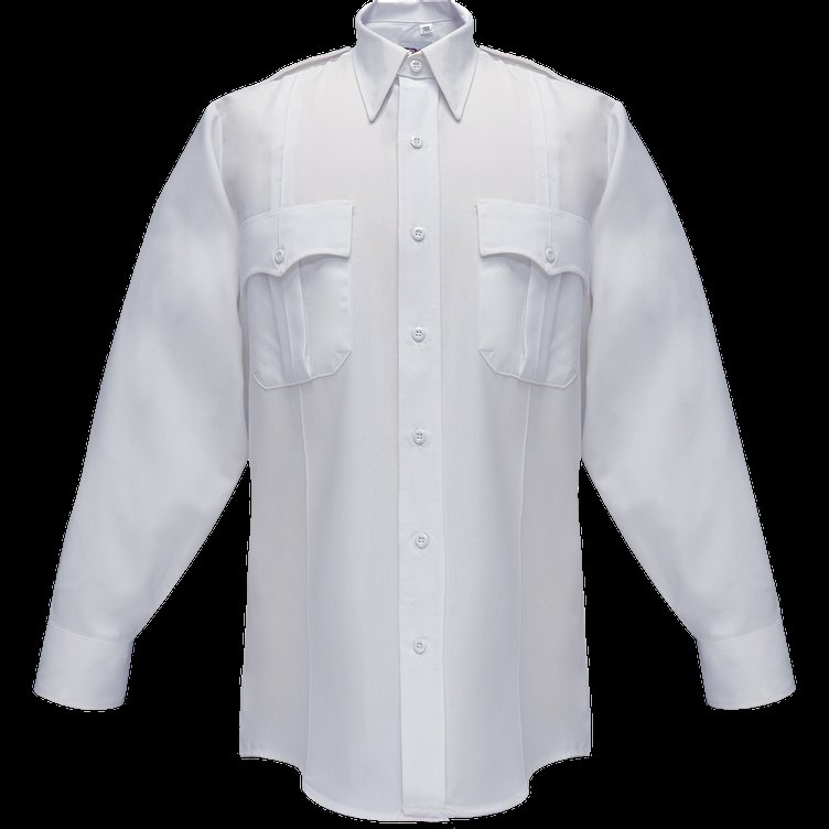 Flying Cross Duro Poplin Long-Sleeve Shirt Sewn-In Creases
