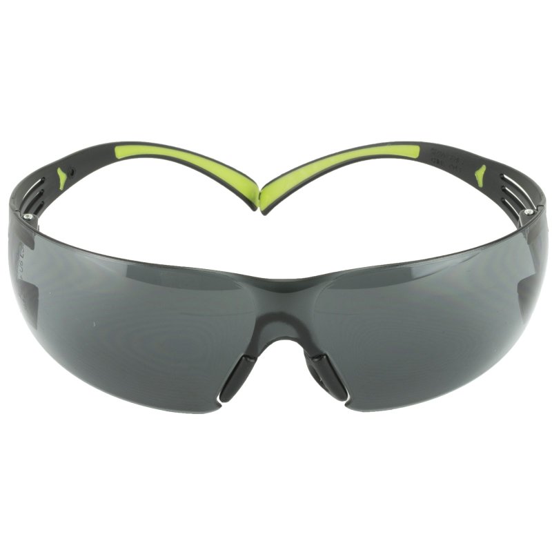 Peltor SF400PG8 SecureFit 400 Eye Protection - Gray Lens, Anti-Fog, Impact Resistant, Adjustable Nose Pads, Black Frame