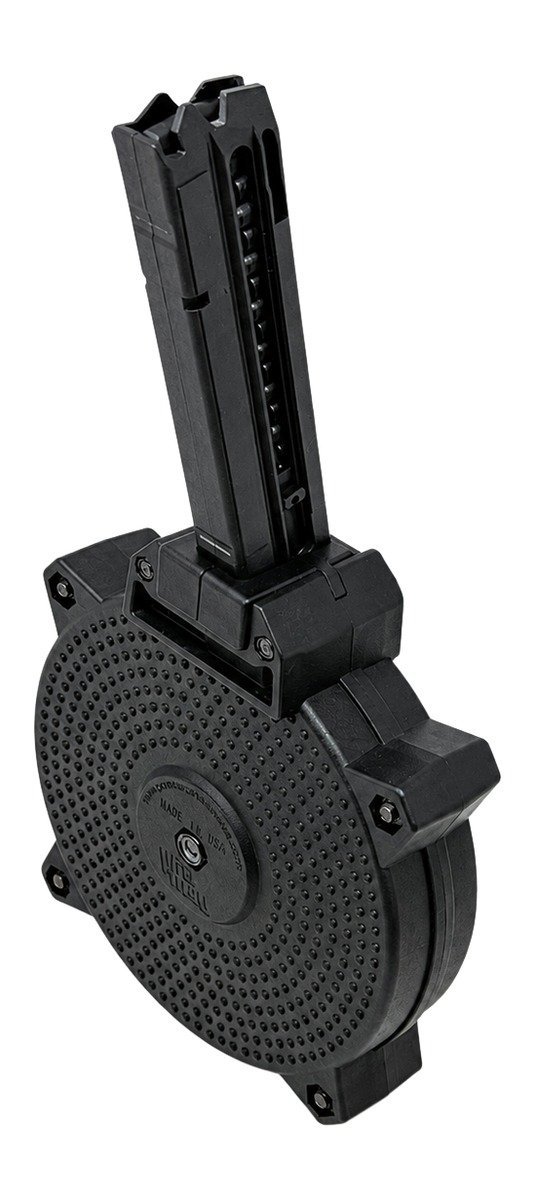 ProMag DRM-A127 Taurus TX22 .22 LR 52-Round Drum Magazine Black
