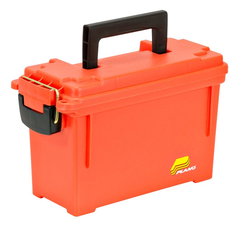 Plano 1312 Marine Emergency Box Orange, Waterproof Storage Solution