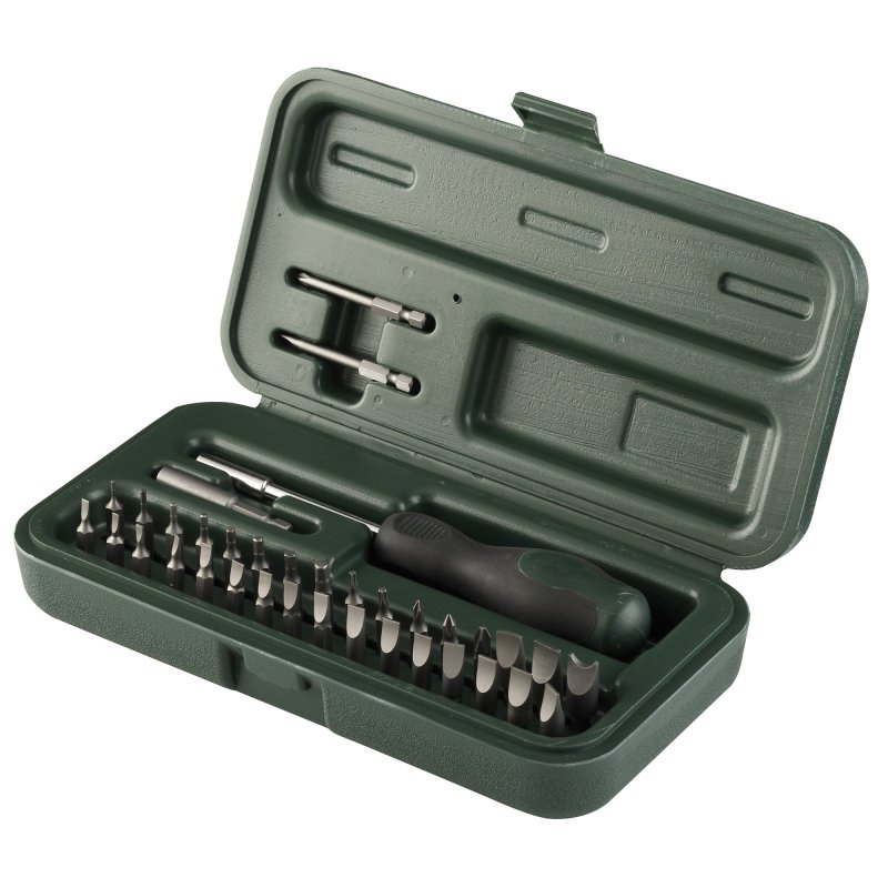 Weaver 849717 Gunsmith Compact Tool Kit with Magnetic Hex Bit Driver