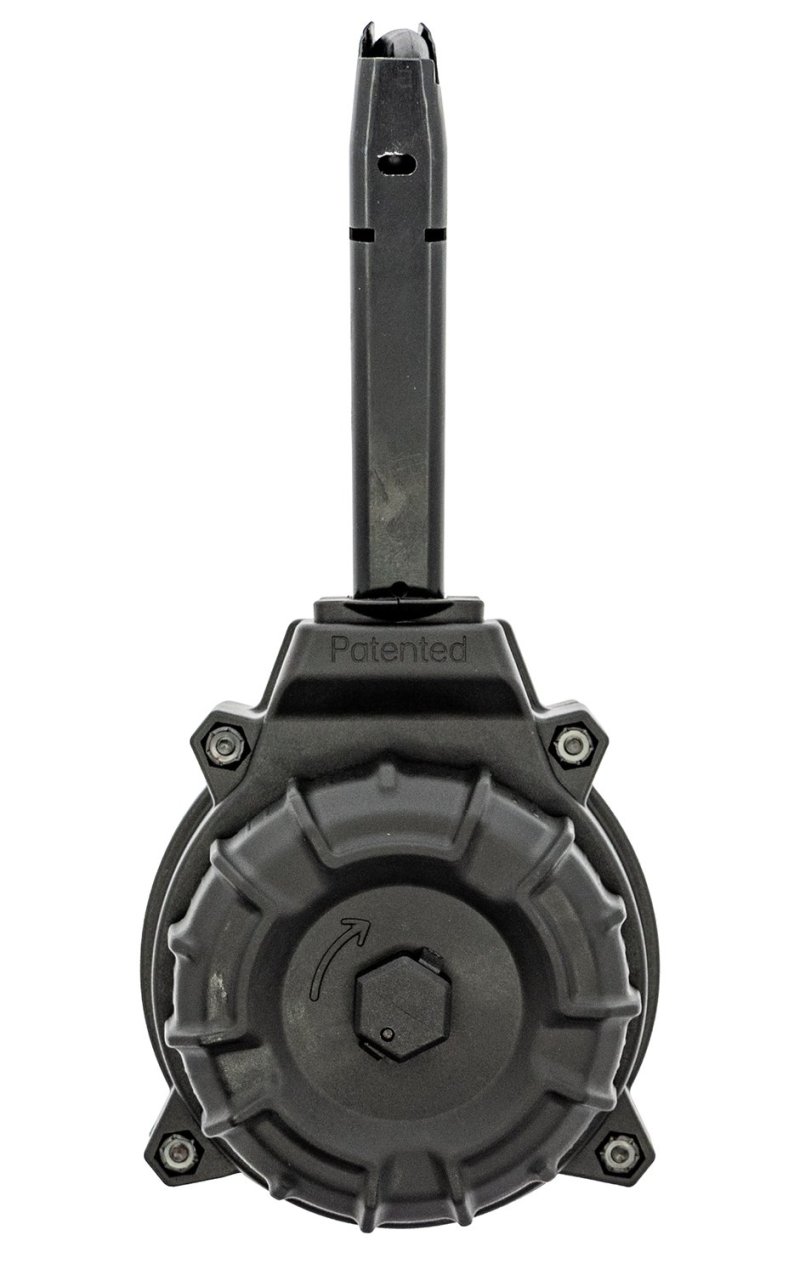 ProMag DRMA94 50rd Drum 9mm Taurus TH9 Black Zytel Polymer