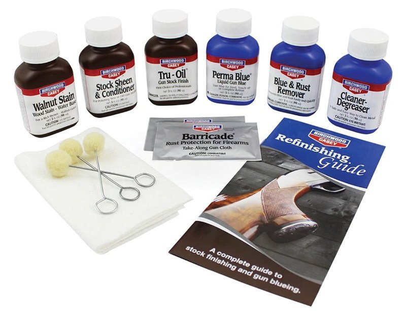 Birchwood Casey BC-20001 Deluxe Perma Blue Tru-Oil Finish Kit