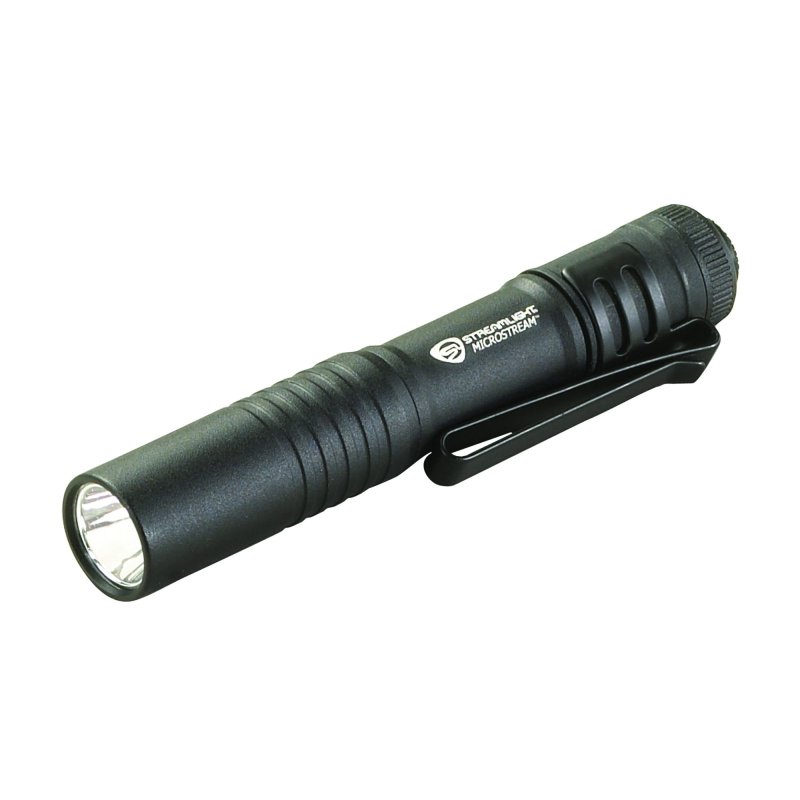 Streamlight MicroStream 66318 LED Light 45 Lumens Black Anodized