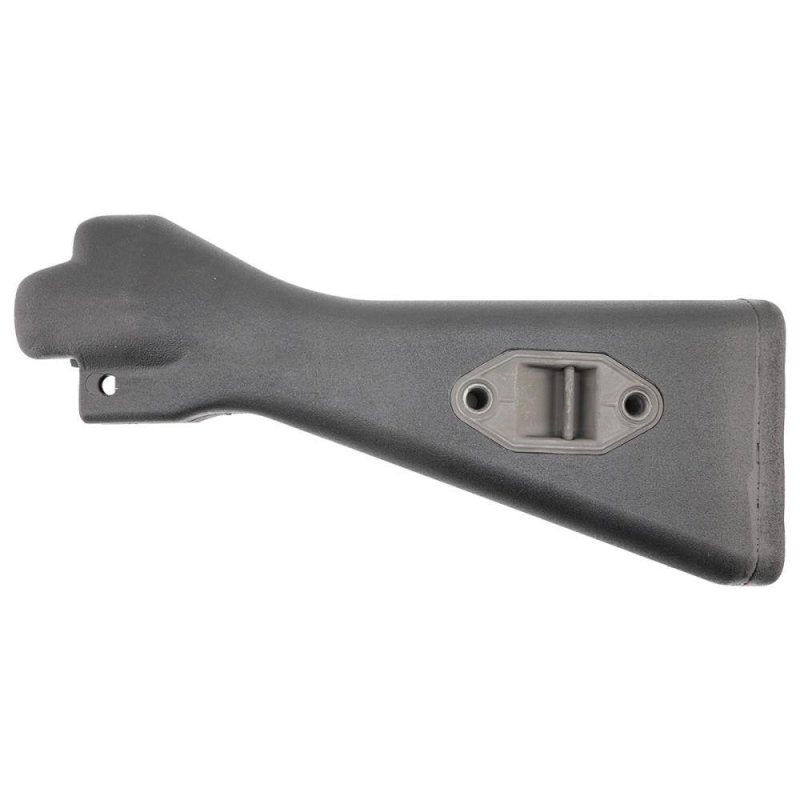 H&K 205586 SP5 Black Fixed Buttstock - Ergonomic, Durable, Easy Installation, NFA Compliant