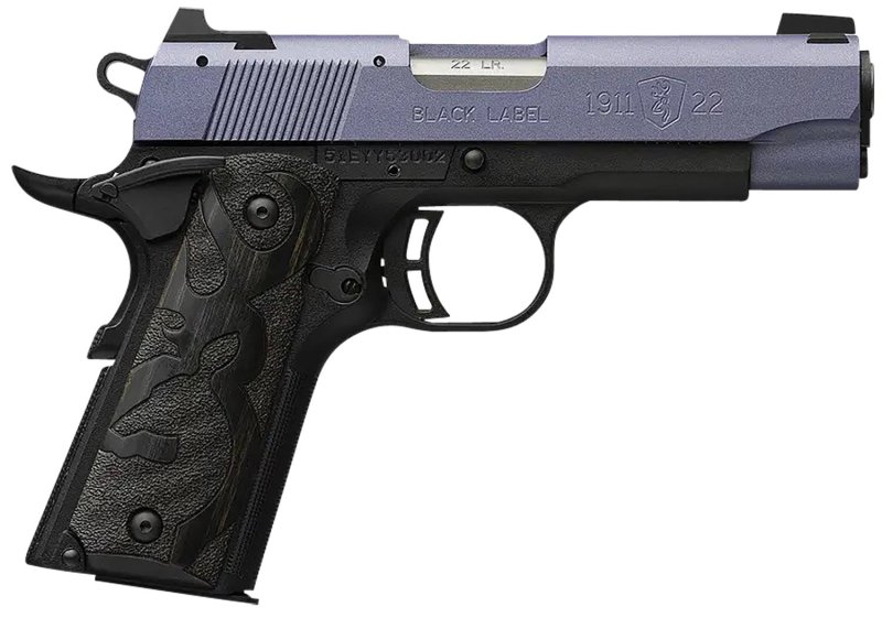 Browning 1911-22 Black Label Compact 22 LR (Crushed Orchid Cerakote)