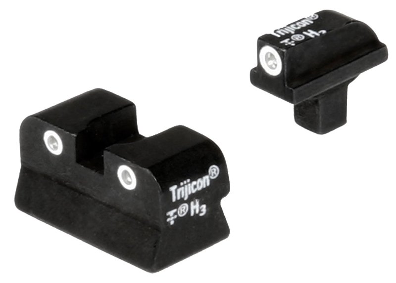 Trijicon Bright & Tough 3-Dot Night Sight Set Colt Govt 1911 Green Tritium