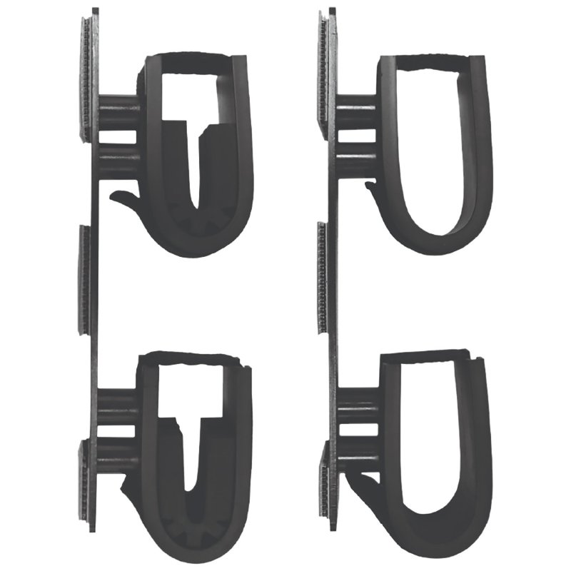 Rugged Suppressors Rugged Gear 10040 Dual-Lock Gun Holder Black 2-Pack