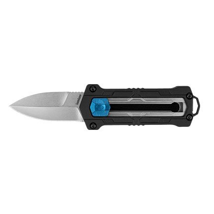 Kershaw 1190 Kapsule Stonewash Plain Edge 1.9" Manual Sliding Lock