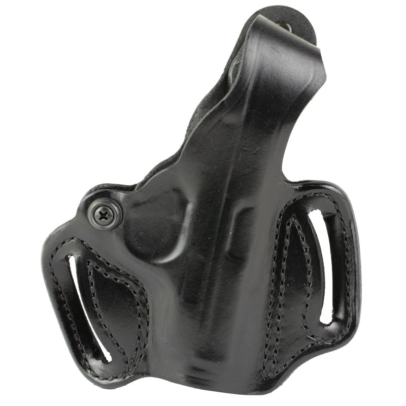 DeSantis 085BA5ZZ0 OWB Holster, Right Hand, Leather, Matte Black