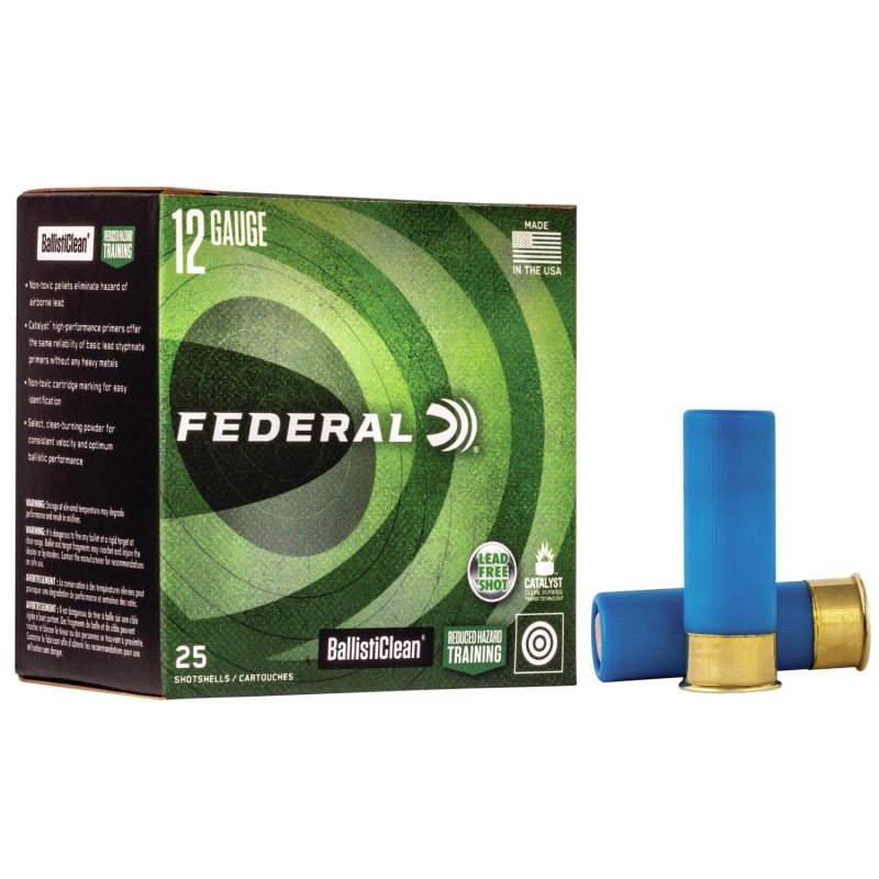 Federal Premium BallistiClean 12 Gauge 325 Grain Slug 25 Rounds BC127 RS
