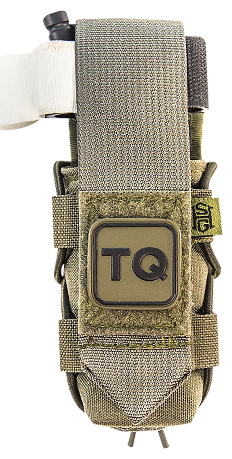 High Speed Gear 11TQ00OD TACO Tourniquet Pouch OD Green Nylon MOLLE