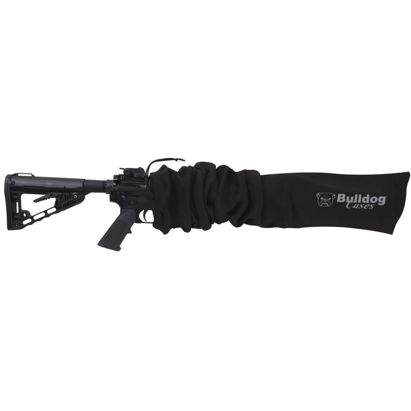 Bulldog Tactical Rifle Gun Socks BD158 45 In x 6 In Black