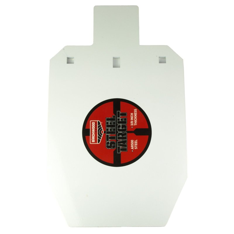 Birchwood Casey BC-47662 20" AR500 Steel IPSC Silhouette Target 3/8" Thick