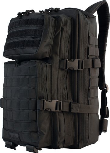 Red Rock Gear Assault Pack 28L Black Laser-Cut MOLLE Webbing